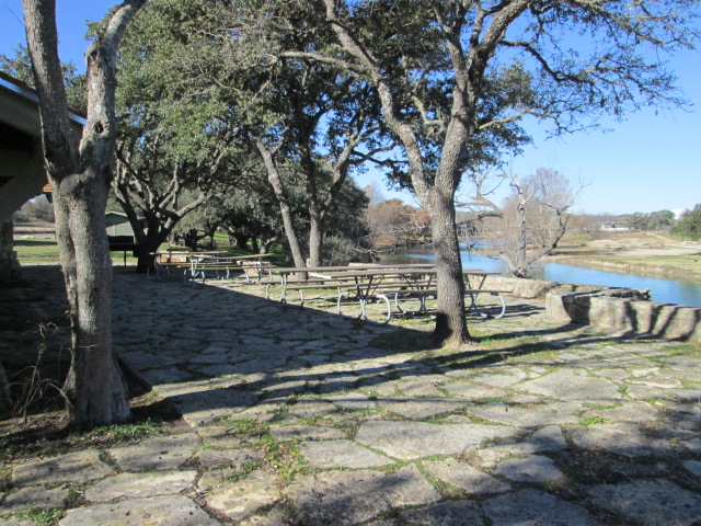 A great view of the Blanco River.