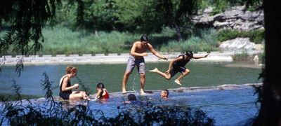 Kids Playing at Blanco SP