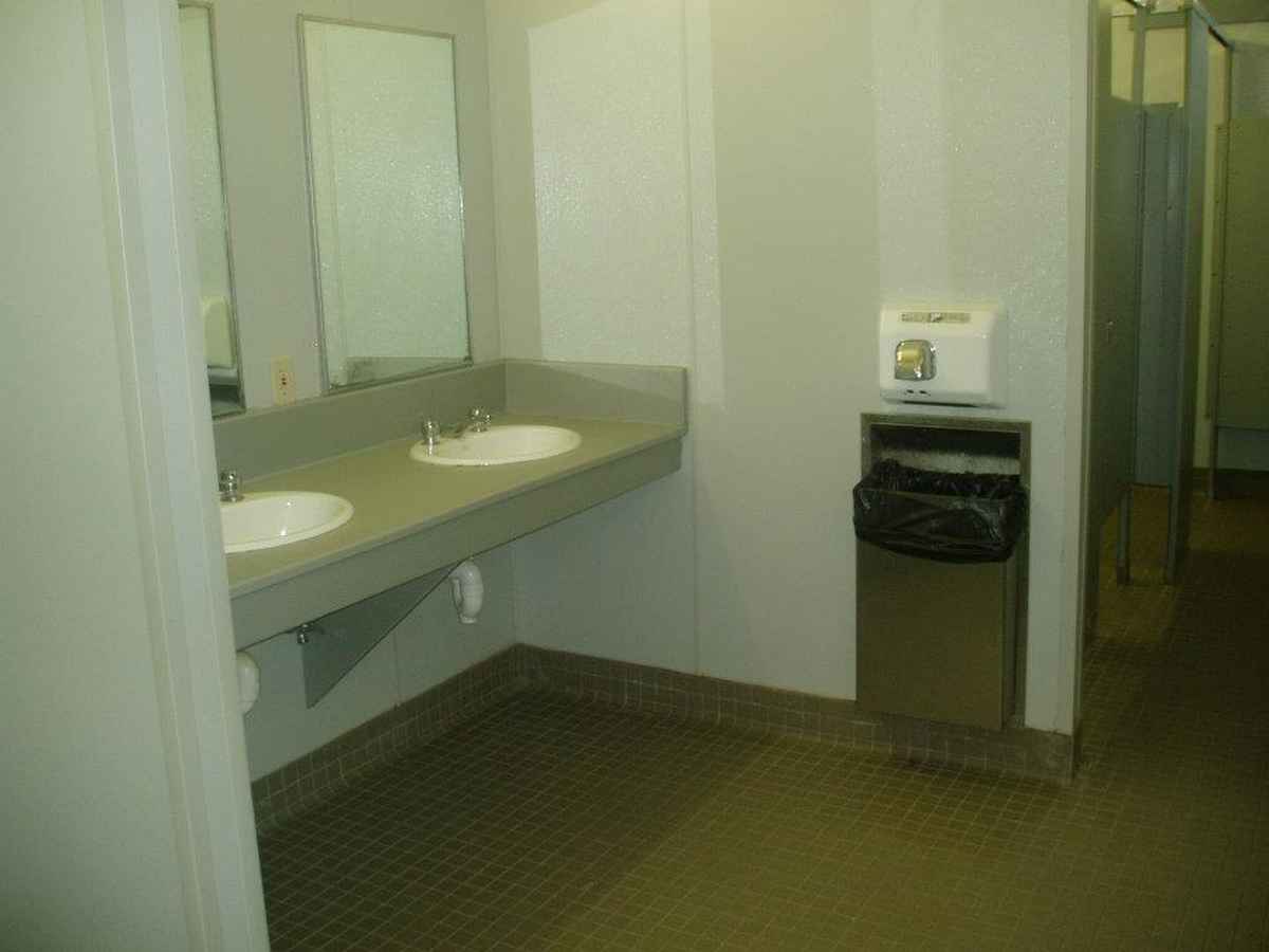 Restroom facilities in the Dining Hall.  