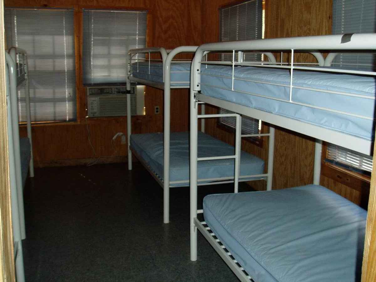 Another bedroom in one of the barracks.