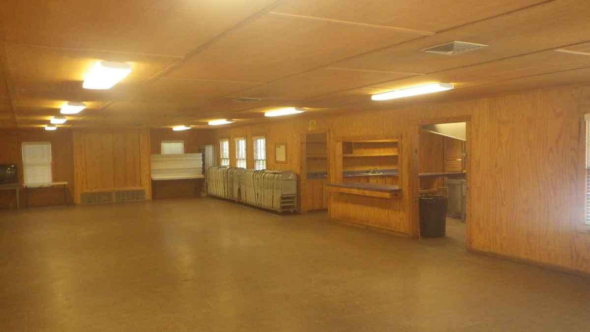 Inside the Dining Hall's main room. 