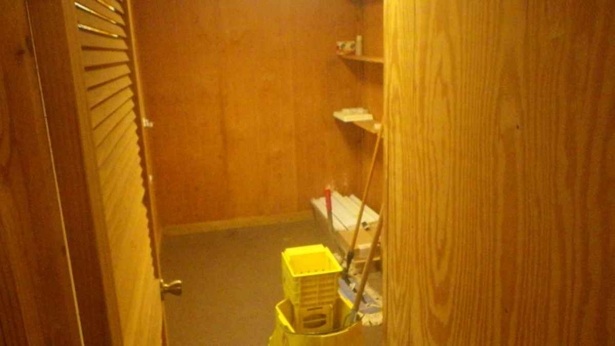 A walk-in pantry is available in the Dining Hall.  