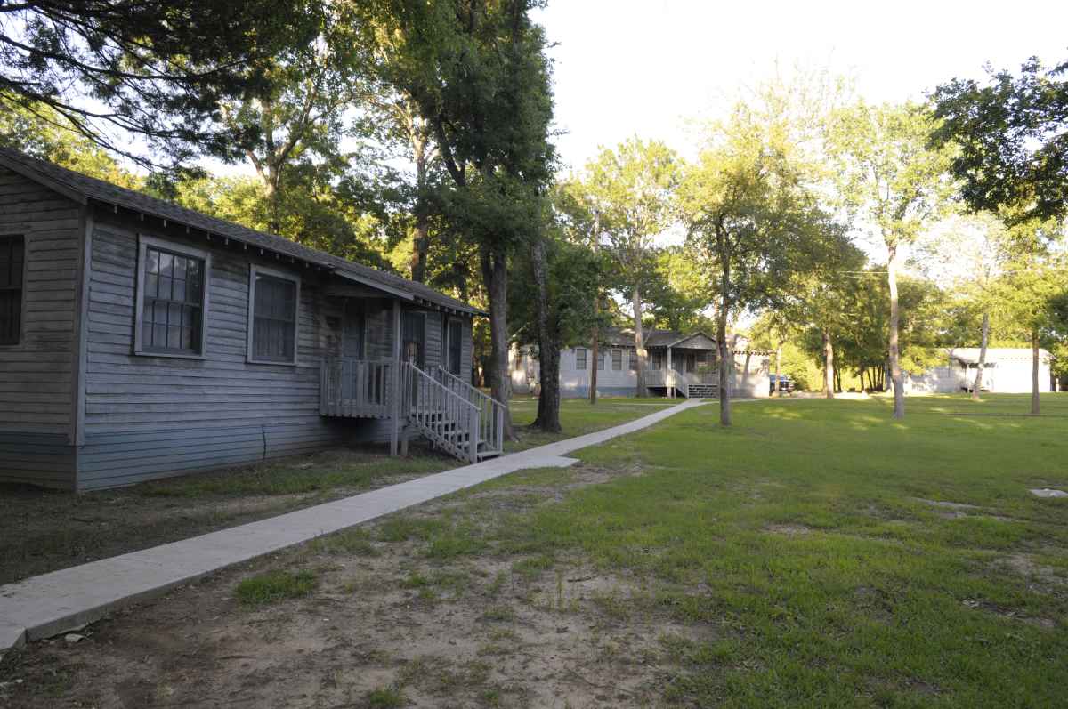 One of the group barracks. 