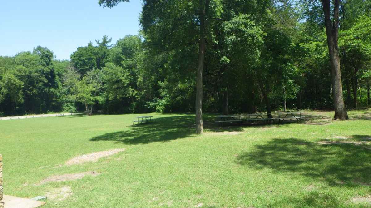 The Group Camping Area.