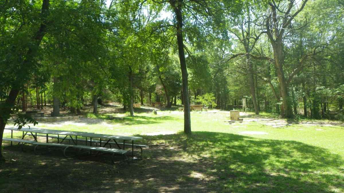 The Group Camping Area.