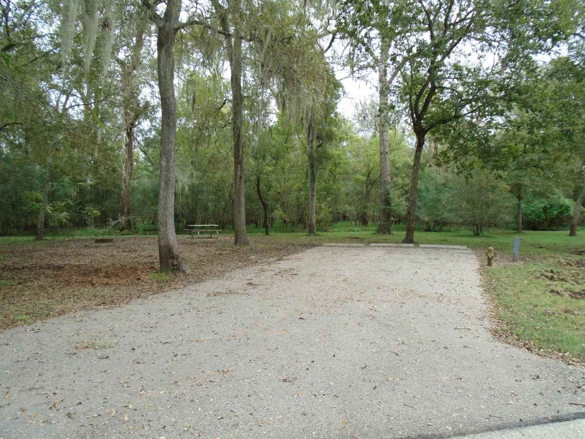 Campsite #108 in the Burr Oak Camping Area.