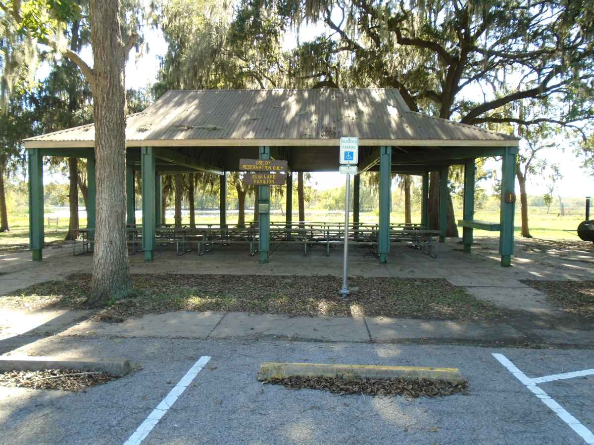 Pavilion #1 in the Elm Lake area.
