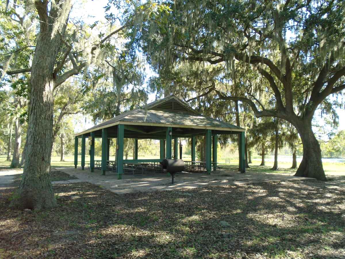 Pavilion #1 in the Elm Lake area.
