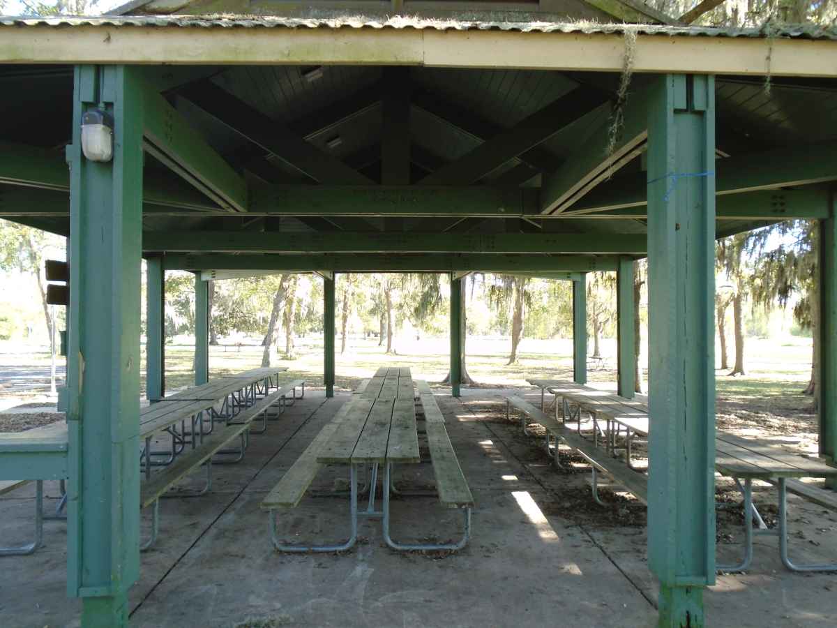 Pavilion #1 in the Elm Lake area.