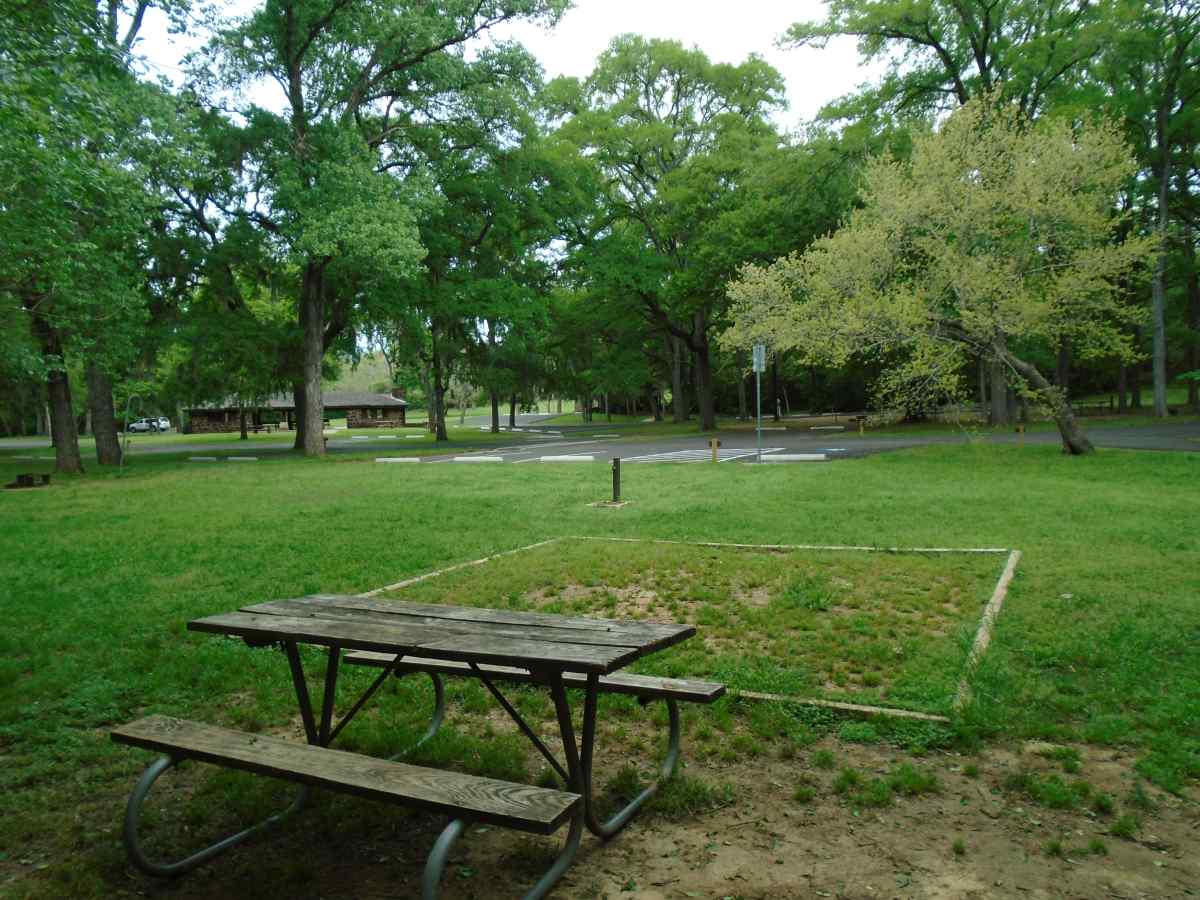 Campsite 47 in the Lakeview Camping Area.