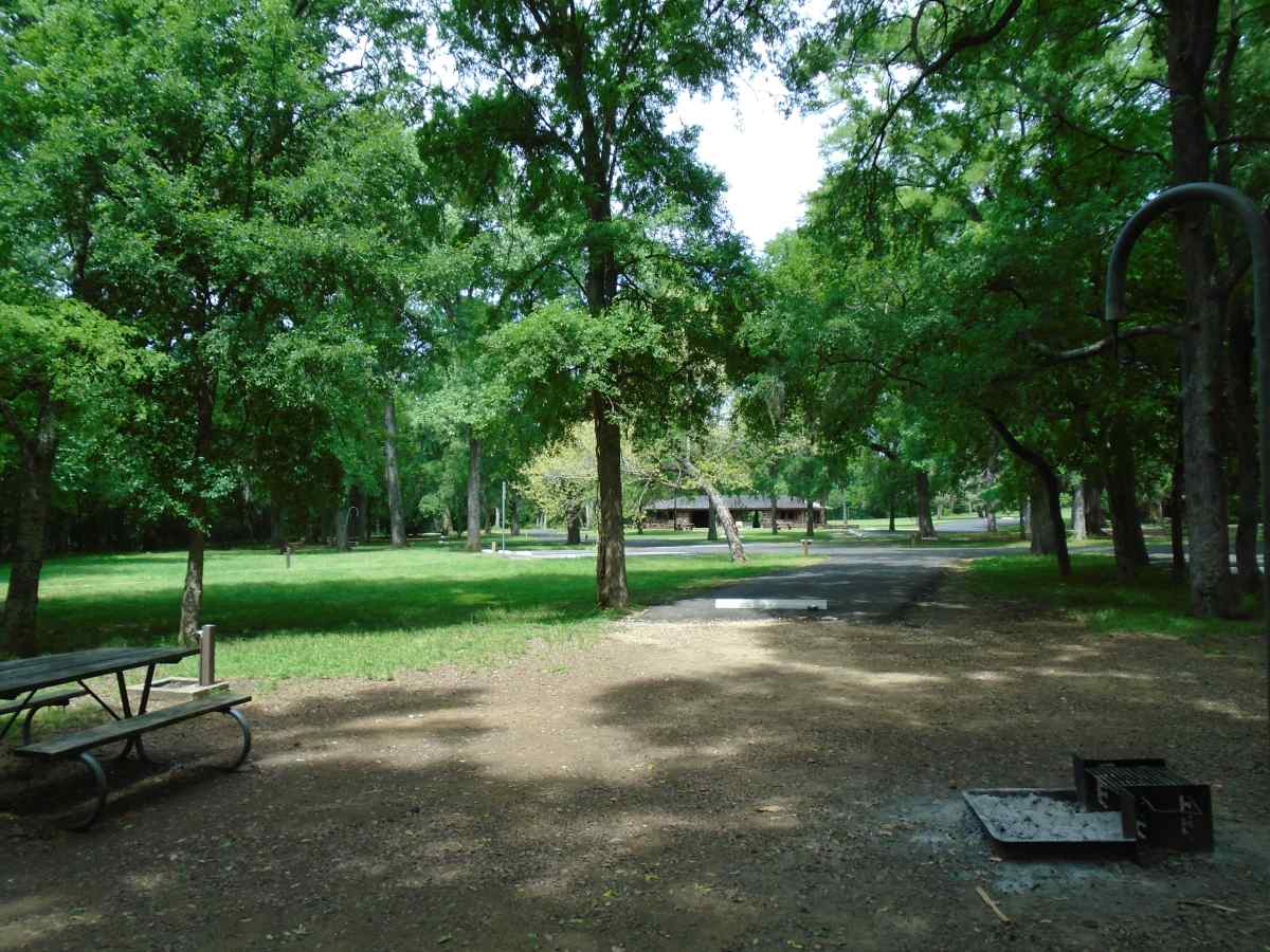 Campsite 48 in the Lakeview Camping Area.