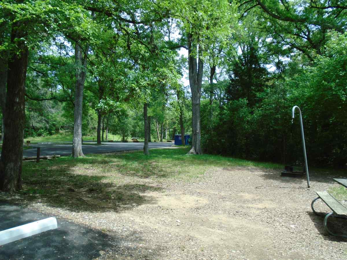 Campsite 49 in the Lakeview Camping Area.
