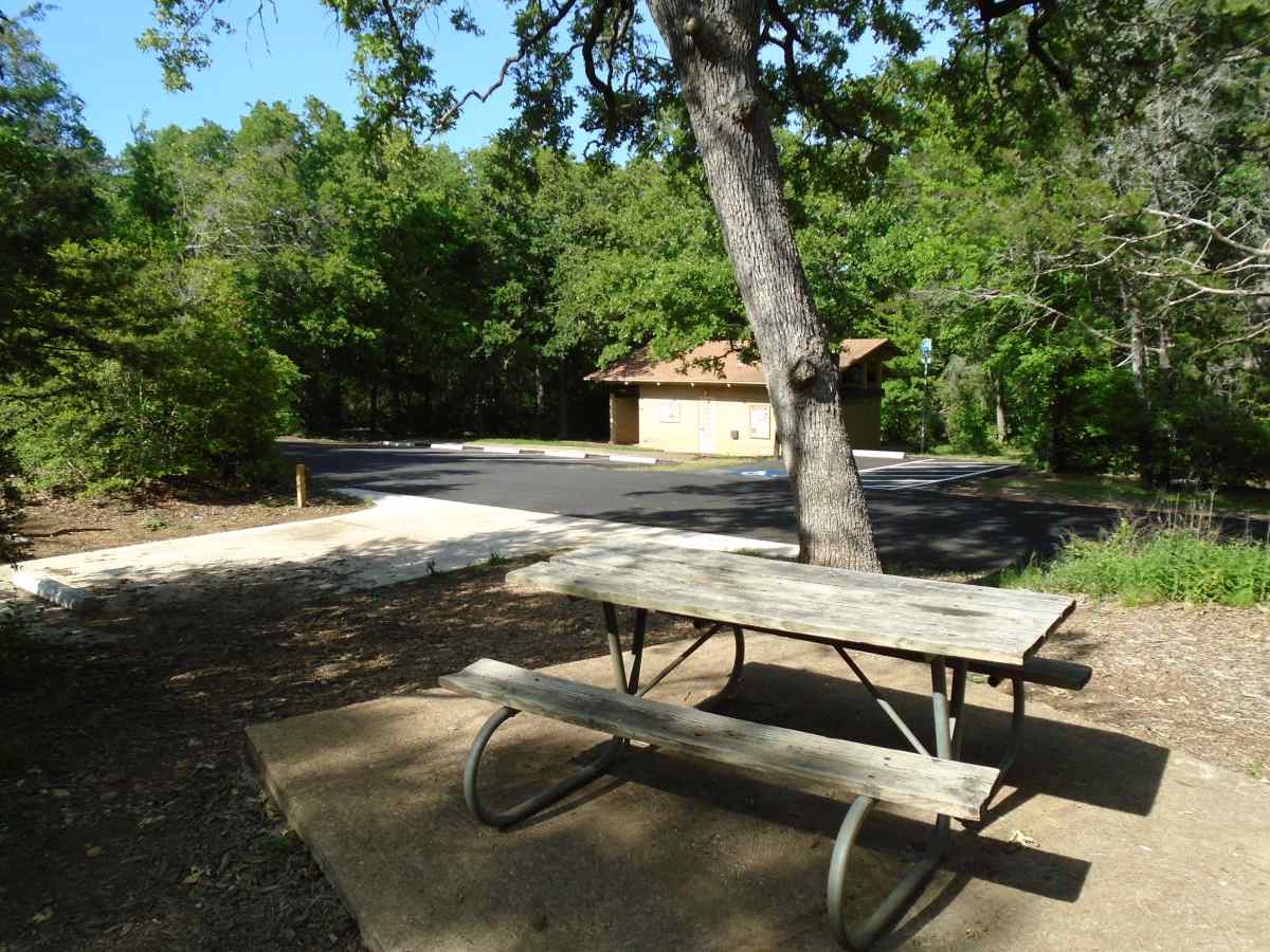 Campsite #15 in the Oak Haven Camping Area.