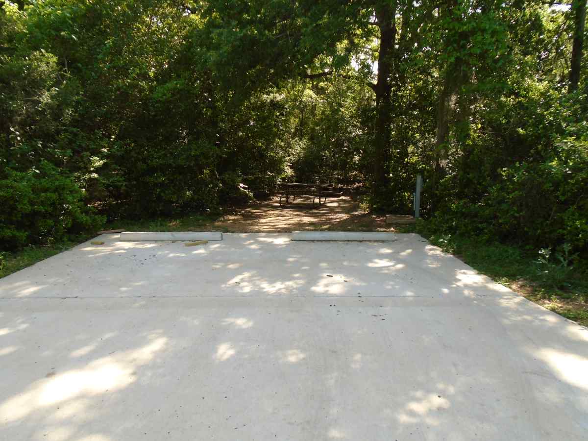 Campsite #29 in the Oak Haven Camping Area.
