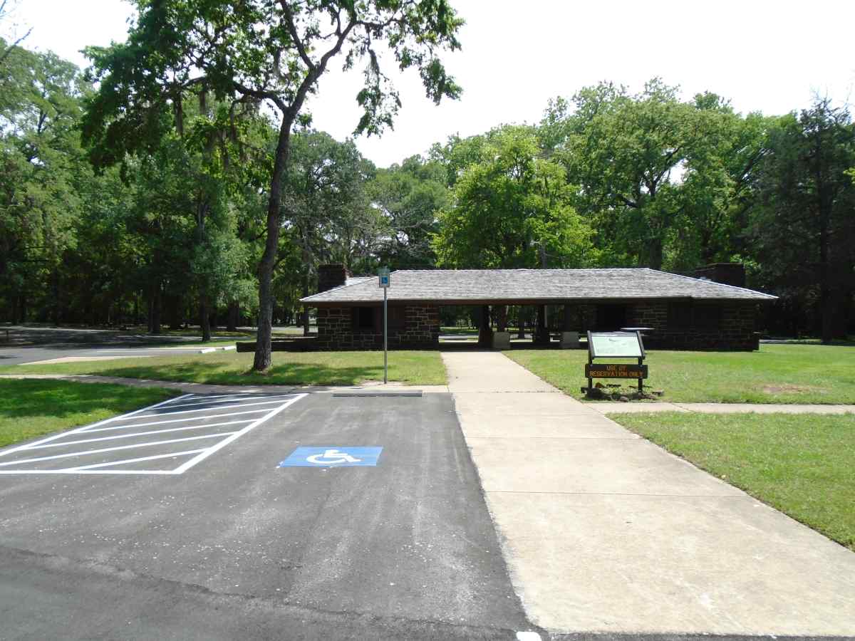 Access to the pavilion is wheelchair friendly. 