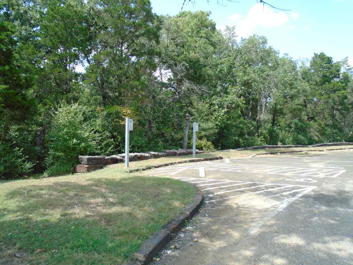 Parking for the Recreation Hall.