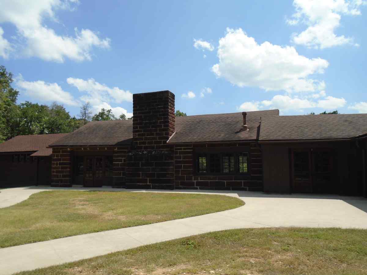 The front of the Group Recreation Hall. 