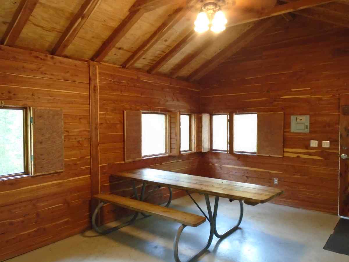 Inside Premium Screened Shelter 1.