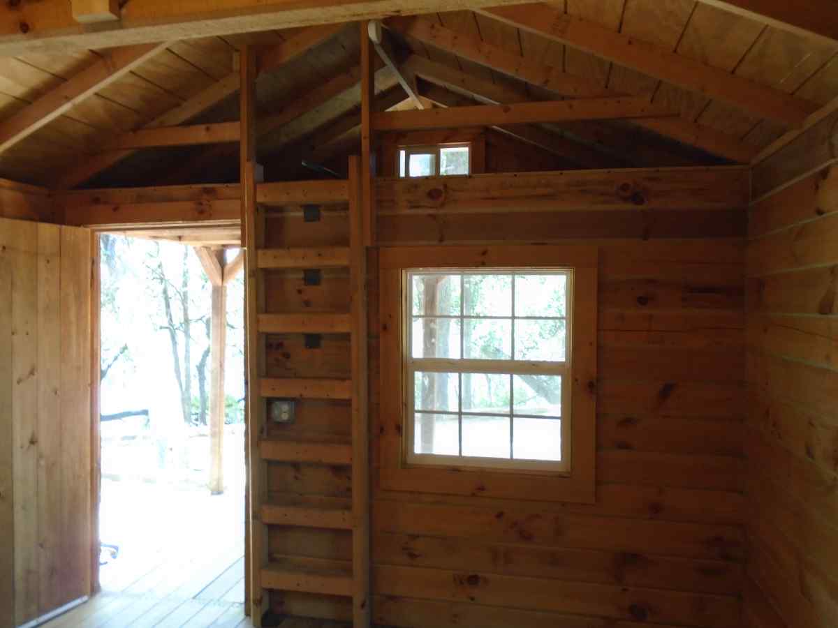 Inside Premium Screened Shelter 4.