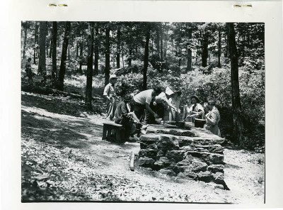 CCC Building Stone Structure