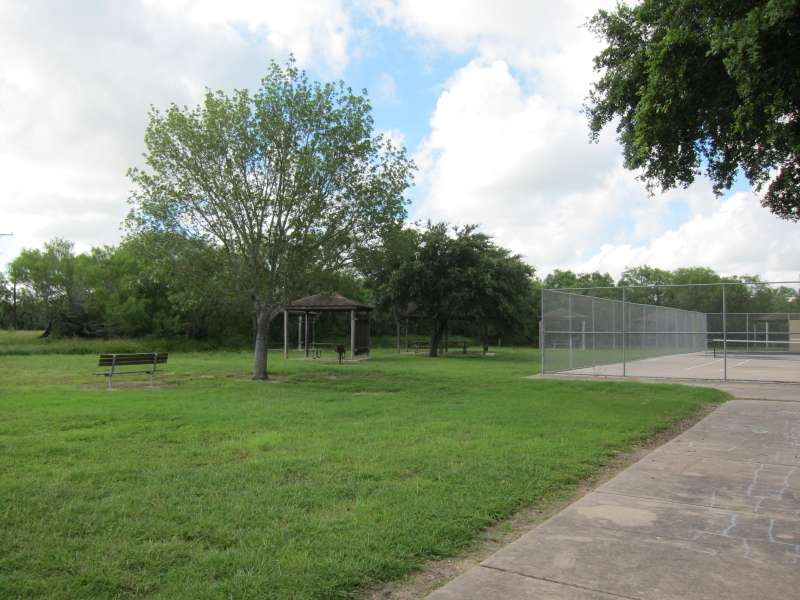 This outdoor tennis court is in the Sports Complex Area with the Gymnasium/stage and the Dining Hall.