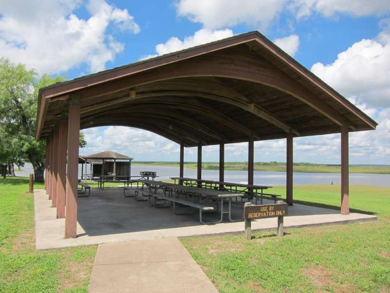 The 75-person capacity pavilion.  