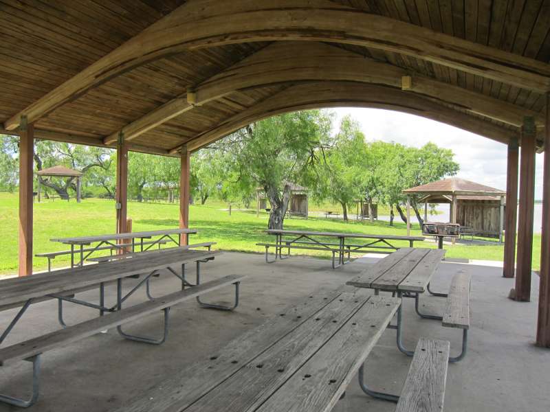 Inside the 75-person capacity pavilion.  