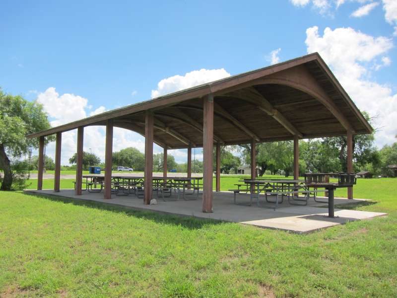 The 75-person capacity pavilion.  