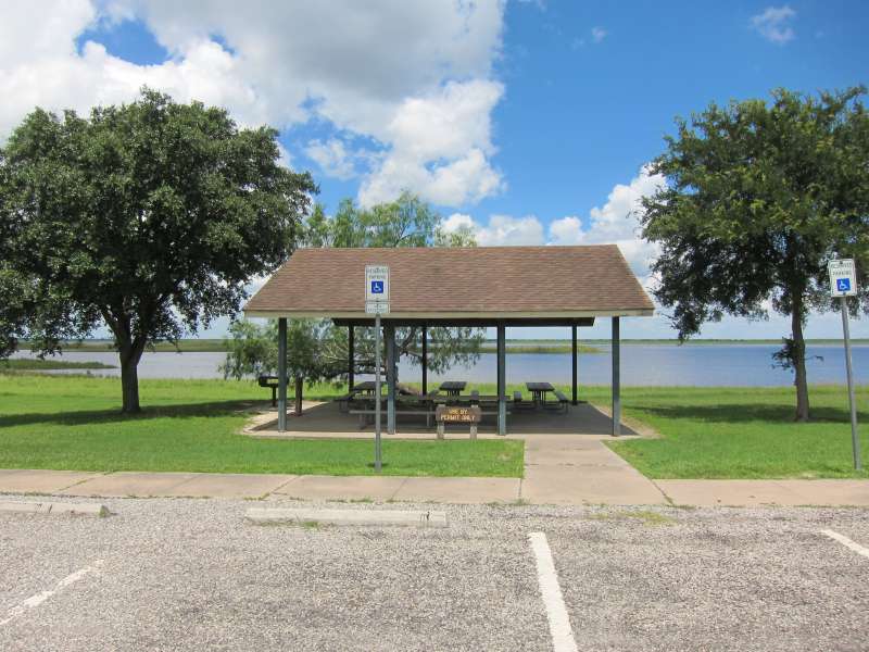 The Group Pavilion 1 is in the Shelter Area, between Shelters #17 and #18.  