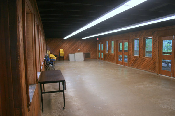 Dining Hall meeting and dining area