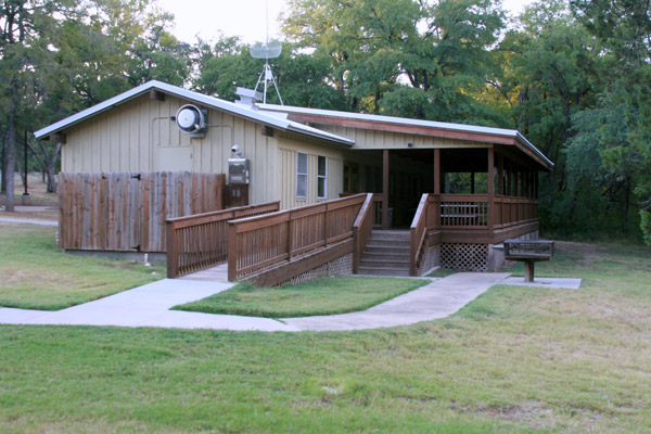 Side view of the Dining Hall. 