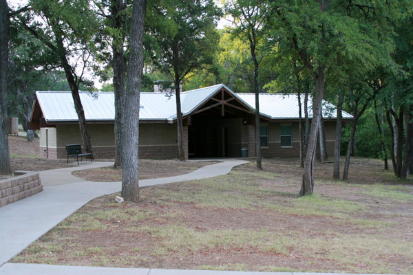 The men's barracks.