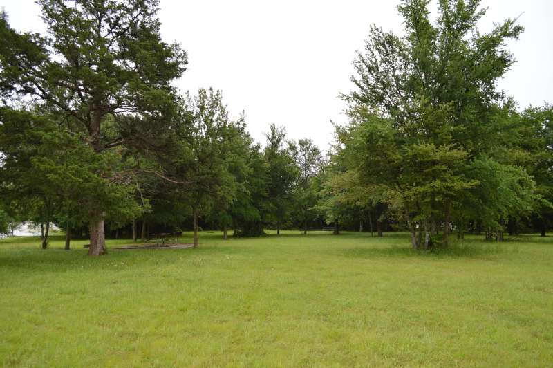 The middle of the Group Camping Area.