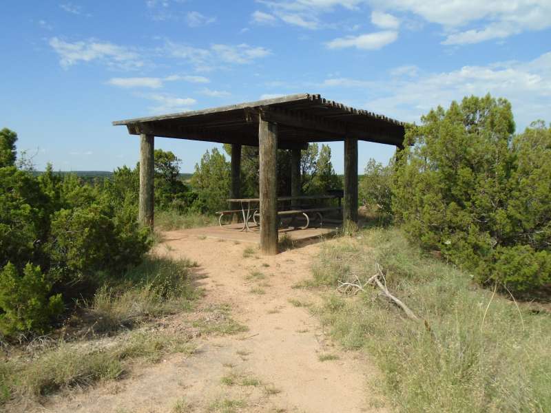 Site #1 in the Group Camp.  