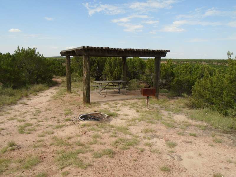 Site #2 in the Group Camp.  