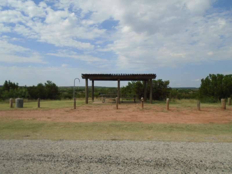 Equestrian Campsite #47, with water, in the Big Pond Camping Area.