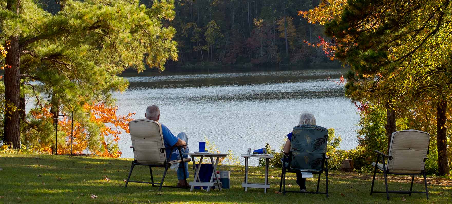 Relaxing by the Lake at Daingerfield SP