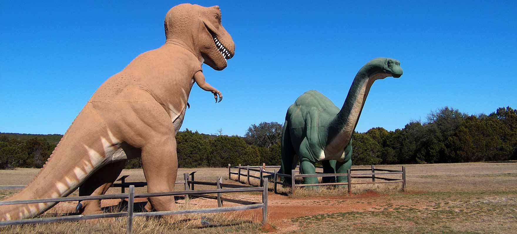 dinosaurs park t rex