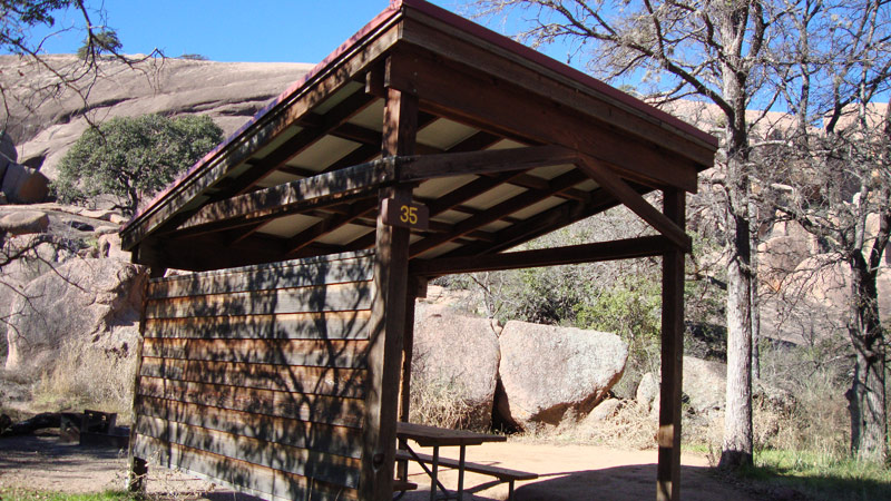 Enchanted Rock State Natural Area Campsites With Water Walk In