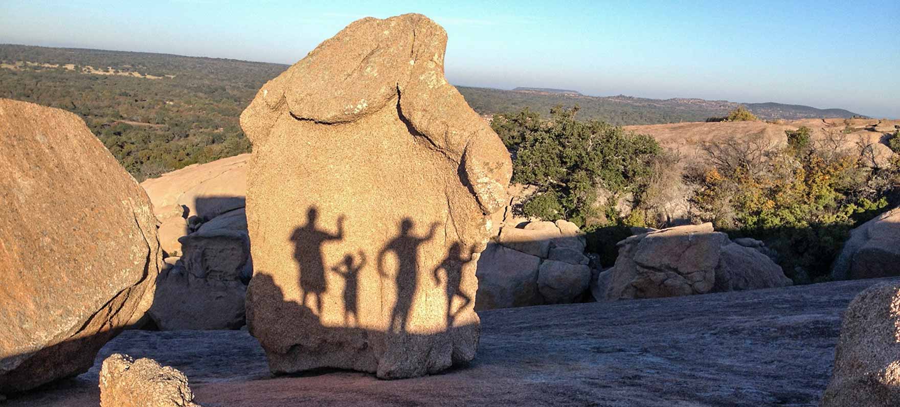 Enchanted Rock Shadow Statues