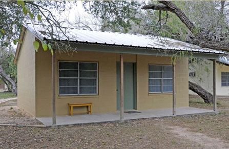 One of the Bunkhouses at the Camp Thicket North Unit. 