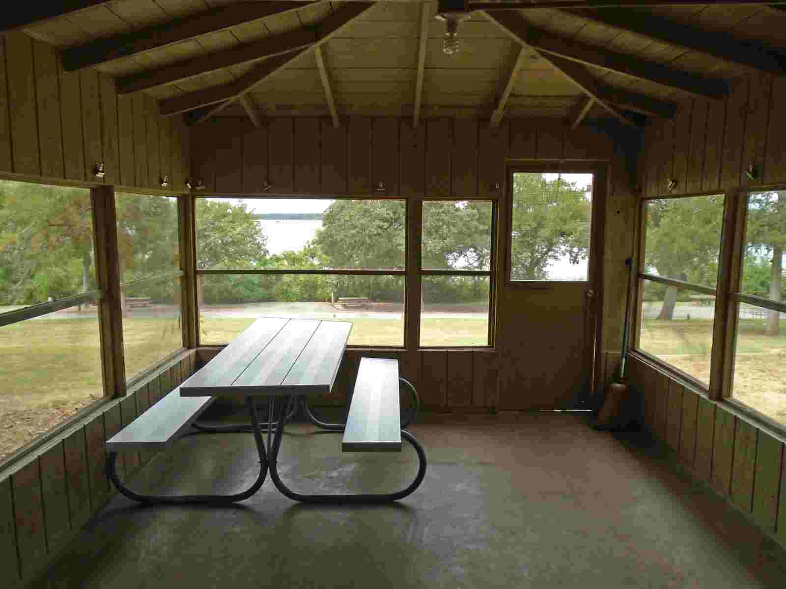 Interior of Shelter #1