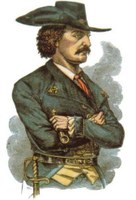 Painting of Jean Lafitte in profile