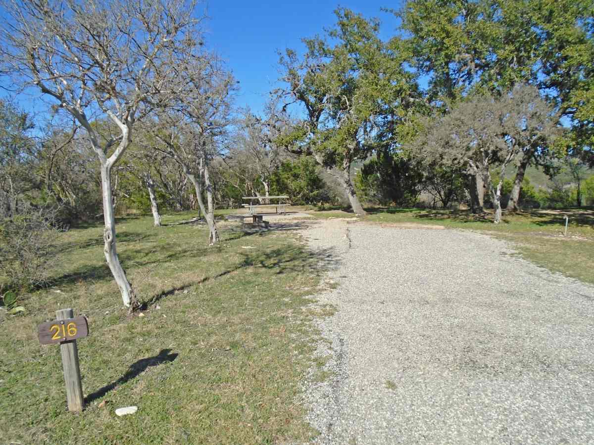 Campsite #216 in Persimmon Hill