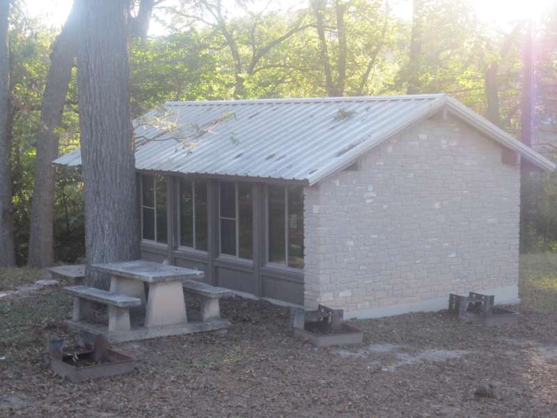 Shelter with A/C and heating.  