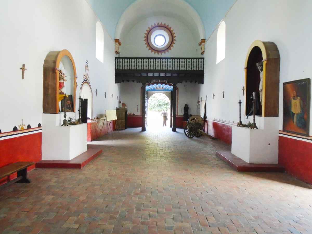 Inside the Chapel. 