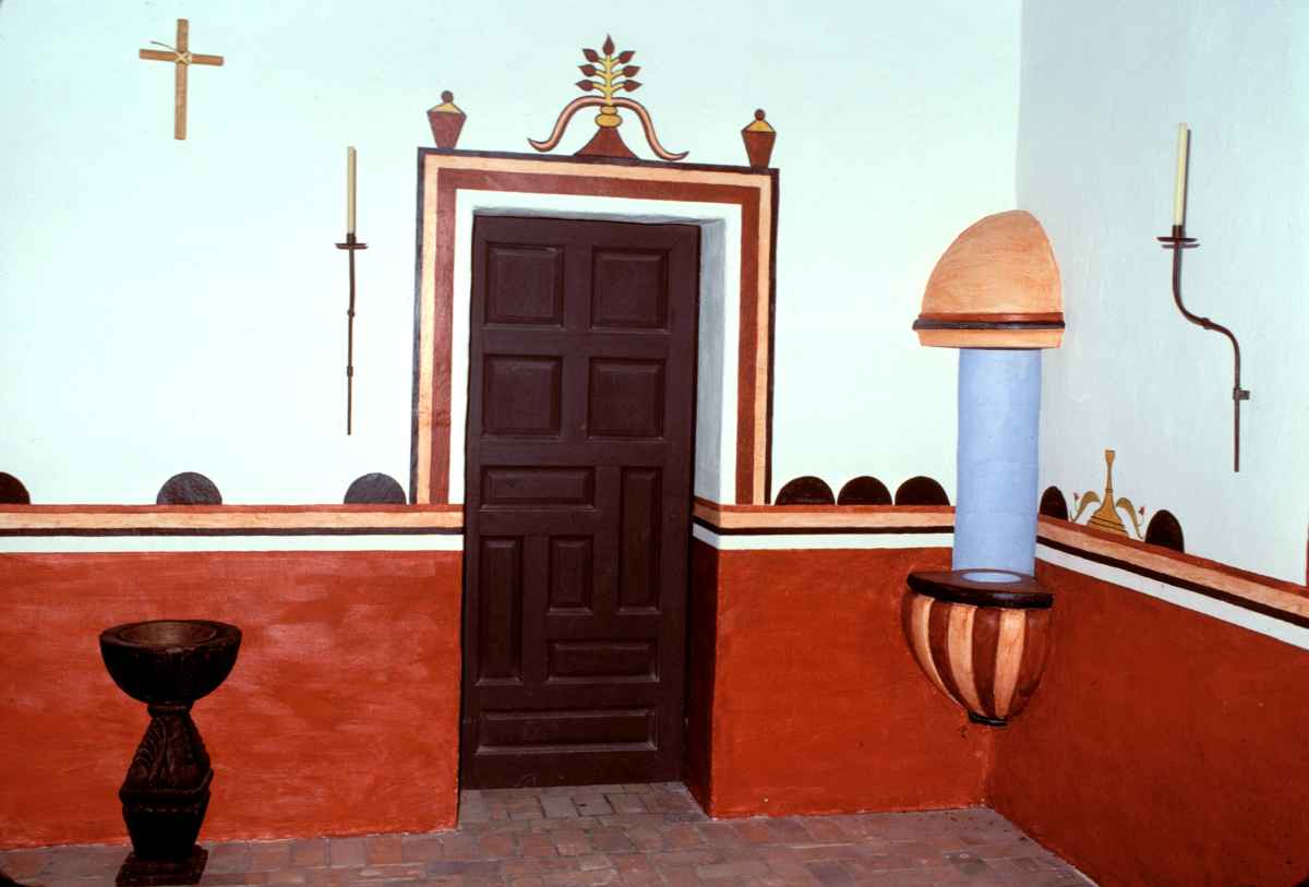 Inside the Chapel.