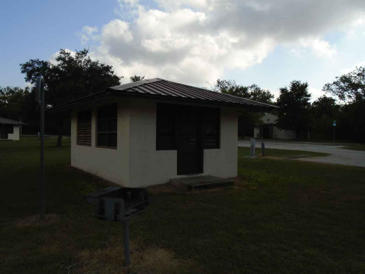 Outside Screened Shelter #4. 