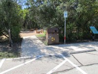Parking and entry to playscape