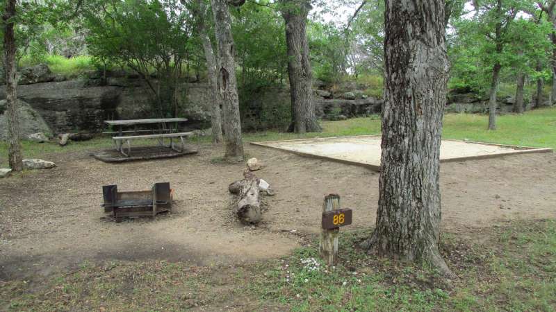 Guadalupe River State Park Campsites with Water (Walk-in) — Texas Parks